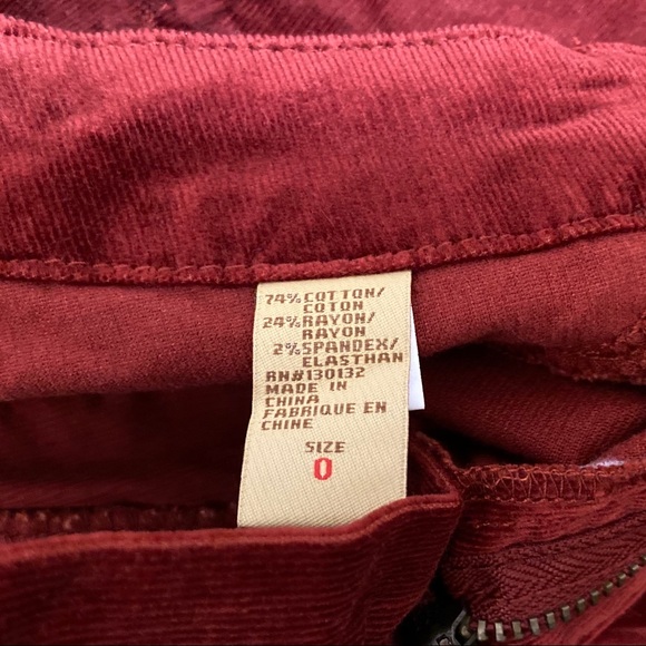 New.Christopher Blue ‘Angel’ Skinny Corduroy Pants - Picture 4 of 6